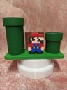 Pot à crayon Mario avec règle